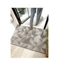 thumbnail image 1 of Tapis d'Intérieur 20"x 30 Pouces Antidérapant Absorbant Résistant à la Saleté Tapis d'Entrée Intérieur Collecteur de Saleté Tapis de Porte d'Entrée Tapis de Chaussures Lavable en Machine Gris-Géome, 1 of 3
