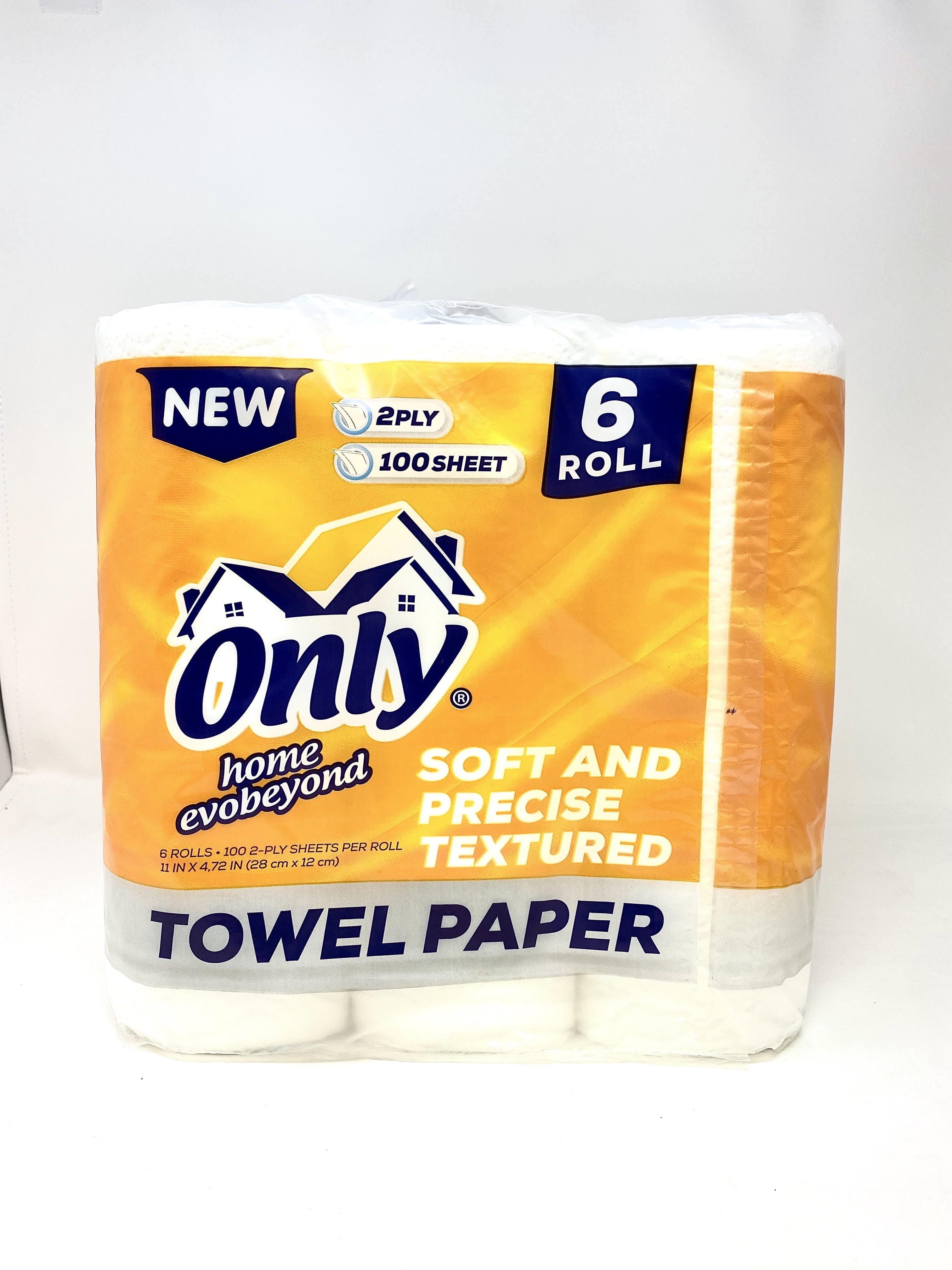 1 Paper Hand Towel Roll Wipe Tissue 2 Ply 450 Sheets Per Roll 