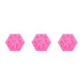 thumbnail image 4 of Decodeary Animals Mould Baking Fondant Birthday Cake Decorating Kitchen Tools Pink 3Set, 4 of 6