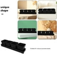 thumbnail image 3 of HONMEET Black Plastic Planter Tray with Multiple Flower Pots for Indoor and Outdoor Gardening, 3 of 8