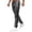 A-Grey373, variant on XIAONU Side Stripe Jogger Pants for Mens Elastic Drawstring Waist Ankle Sport Trousers