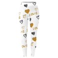 thumbnail image 4 of Women Valentine's Day Leggings Casual Printed Athletic Yoga Running Gym Tights Legging, 4 of 4