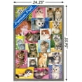 thumbnail image 6 of Keith Kimberlin - Kittens Collage Wall Poster, 22.375" x 34" Framed, 6 of 6