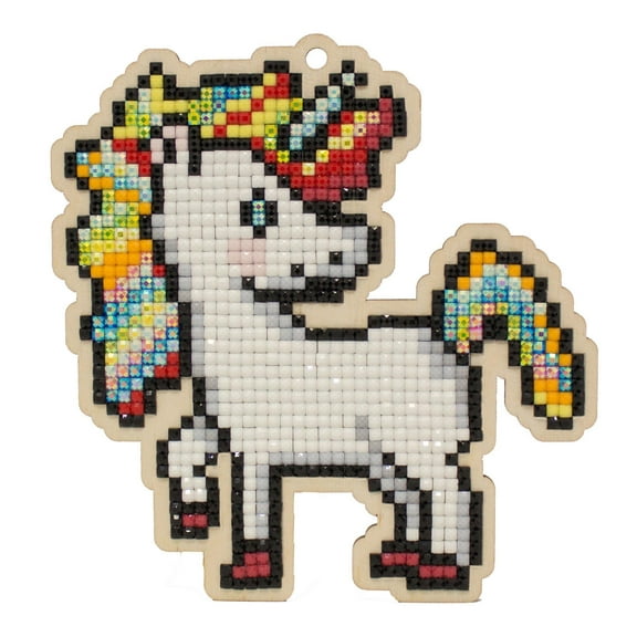 Fancy Unicorn CSW345 Diamond Painting on Plywood Kit