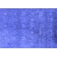 thumbnail image 1 of Ahgly Company Indoor Rectangle Oriental Blue Industrial Area Rugs, 2' x 3', 1 of 4