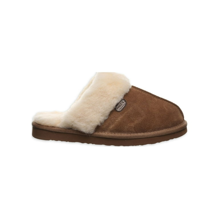 Pawz by Bearpaw Women s Mackenzie Suede Scuff Slipper Walmart