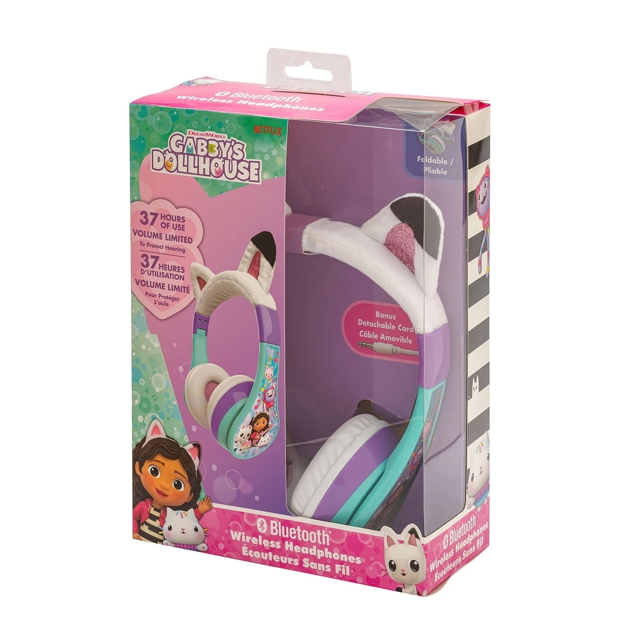 DreamWorks Gabby's Dollhouse Bluetooth Headphones