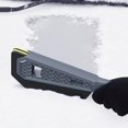 thumbnail image 4 of 1 Pala cepillo de limpieza de nieve para parabrisas y ventanilla de coche con herramienta de deshielo raspador de hielo, 4 of 5