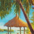 thumbnail image 3 of Masterpiece Art Gallery A Day In Island Paradise Bright By Kathleen Denis Canvas Art Print 22" x 28", 3 of 4