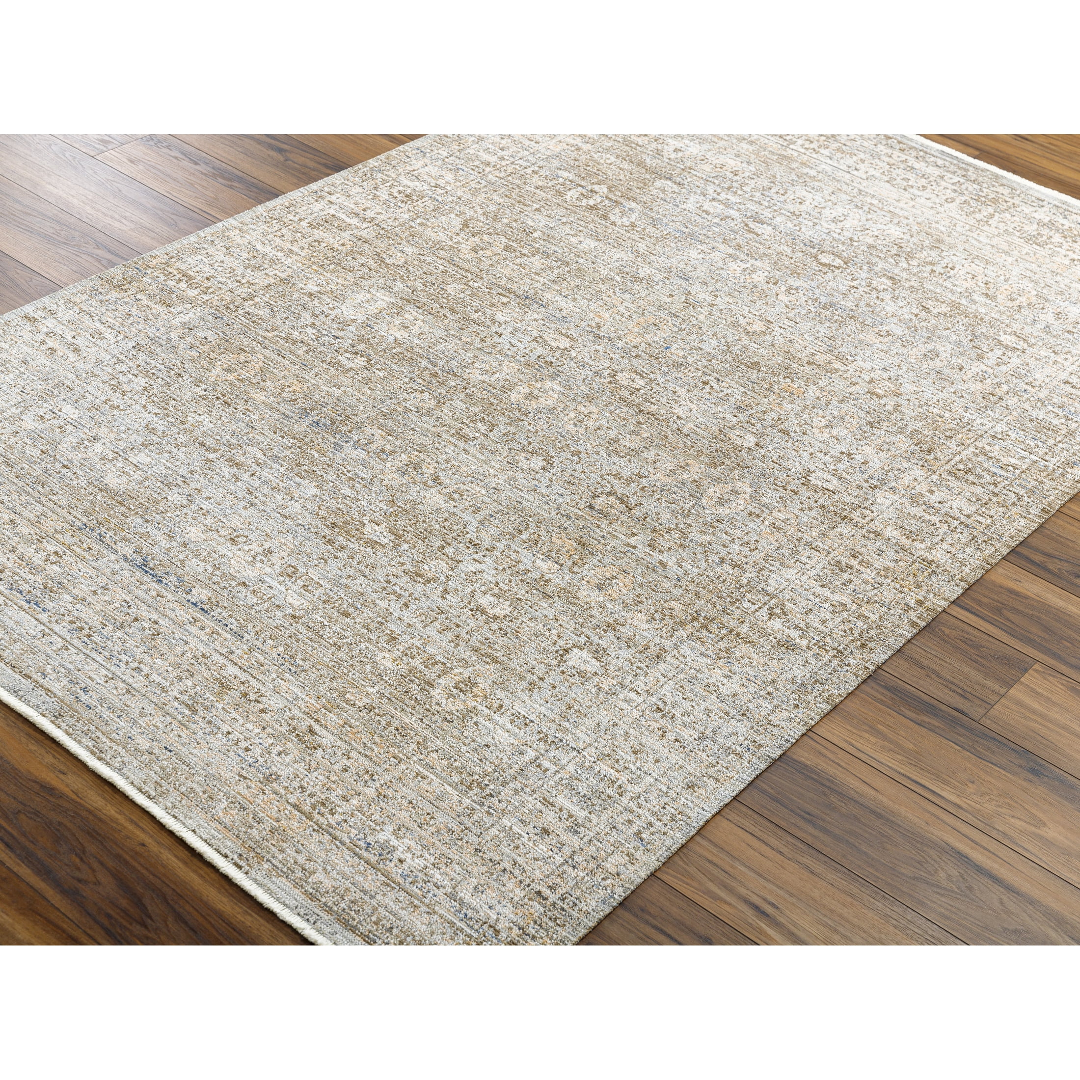 Livabliss x Becki Owens Margaret Medallion Washable Area Rug,9' x 13'1",Gray