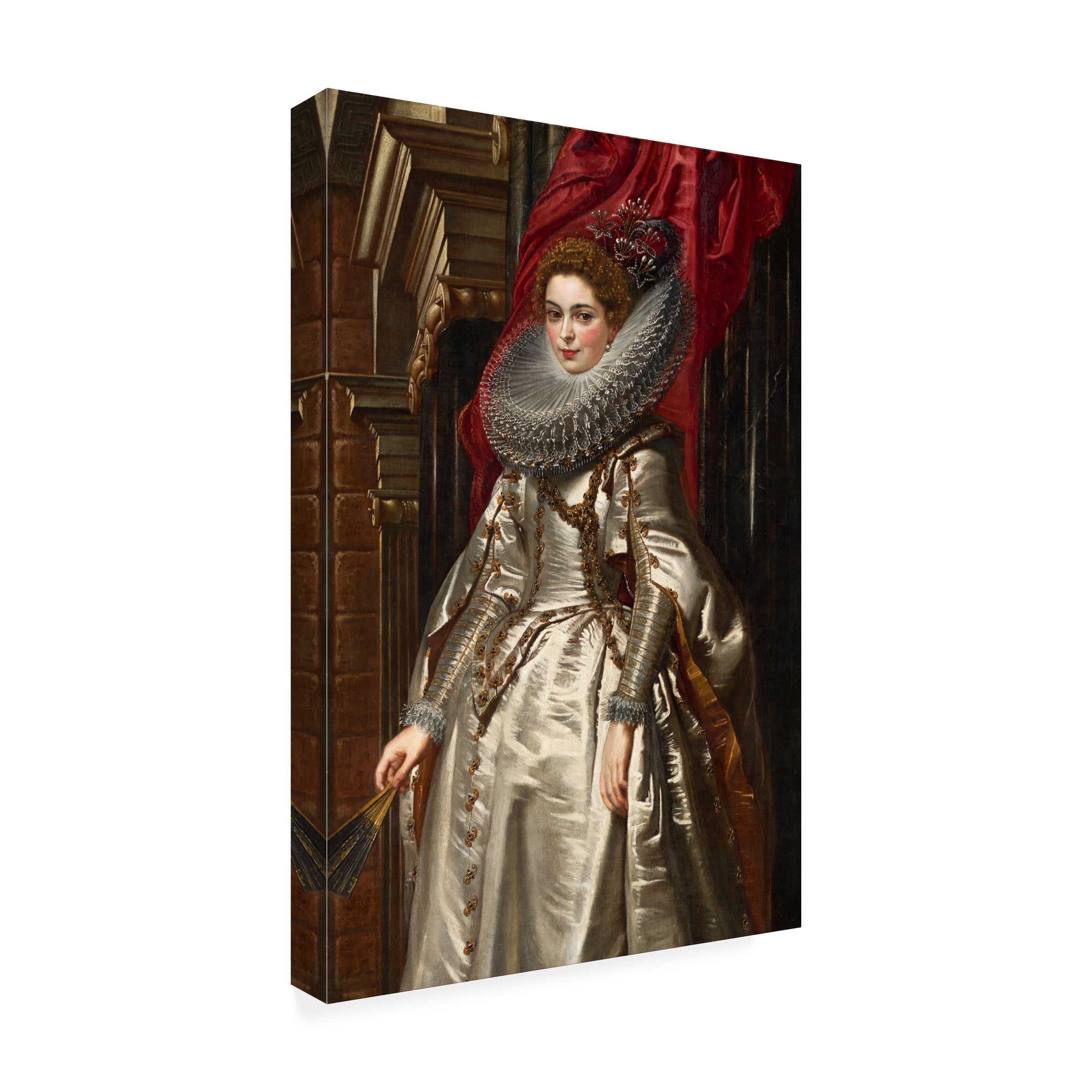 Peter Paul Rubens 'Marchesa Brigida' Canvas Art