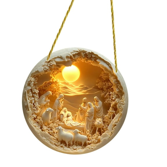 Nativity Of Jesuses Door Sign Decorations Easters Front Door Wall Hanging Decors