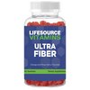 LifeSource Vitamins Ultra Fiber Gummies - Fiber Supplement for Adults - Gluten Free, 60 Ct