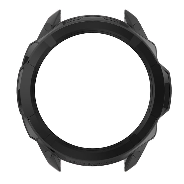 Smartwatch Étui Demi-Couvercle TPU Design Ajouré Manchon en Caoutchouc Souple Compatible avec Smartwatch Compatibilité