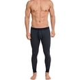 thumbnail image 2 of SCHIESSER Calzoncillos largos para hombres - Original costilla fina mestiza, Long Johns, vuela Azul oscuro L (Large), 2 of 3