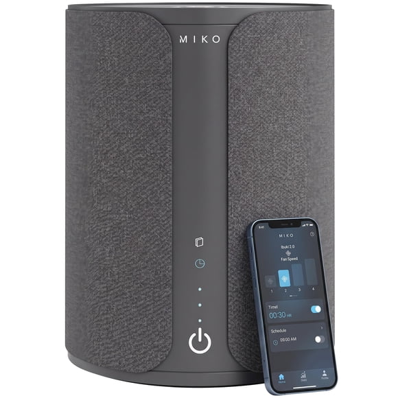 Purificador de aire MIKO Ibuki 2.0 H13 HEPA 140 m² con control por app