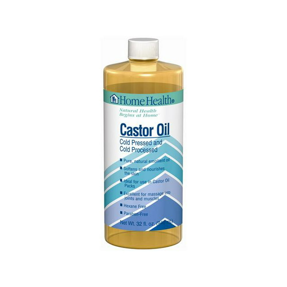 Home Health Castor Oil, Cold Pressed And Processed 32 Oz, 3 Pack