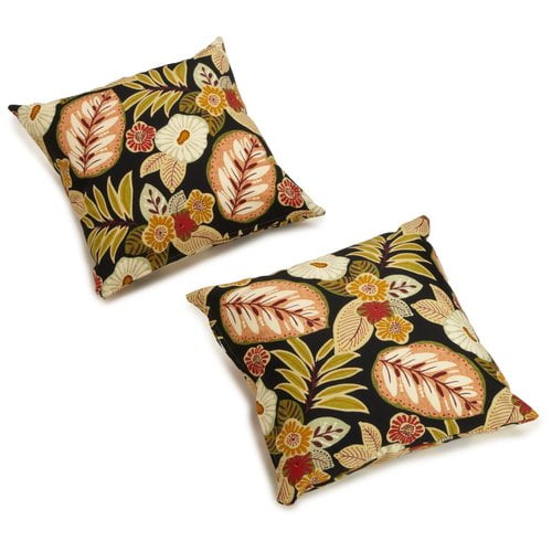 Blazing Needles Throw Pillow (Set of 2)