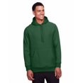 thumbnail image 2 of Team 365 TT96 Unisex Zone HydroSport™ Heavyweight Pullover Hooded Sweatshirt-Sport Dark Green-6XL, 2 of 5