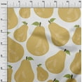thumbnail image 3 of oneOone Polyester Spandex White Fabric Fruits Sewing Craft Projects Fabric Prints By Yard 56 Inch Wide, 3 of 6