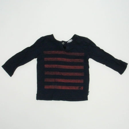 

Pre-owned Splendid Boys Blue | Red Long Sleeve T-Shirt size: 3-6 Months