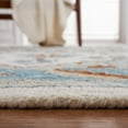 thumbnail image 5 of SAFAVIEH Metro David Medallion Area Rug, Ivory/Blue, 6' x 6' Square, 5 of 9