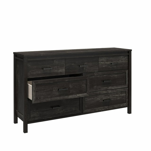 Commode à 7 tiroirs Beaumont d’Ameriwood Home, chêne noir