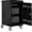 Black, variant on Leuco 35 Device Mobile Charging Cart, Mobile Ipad Cart for iPads, Chromebooks and Laptop Computers, Locking Charging Station with Lock & Key for The Front Back Door, Surge Protection