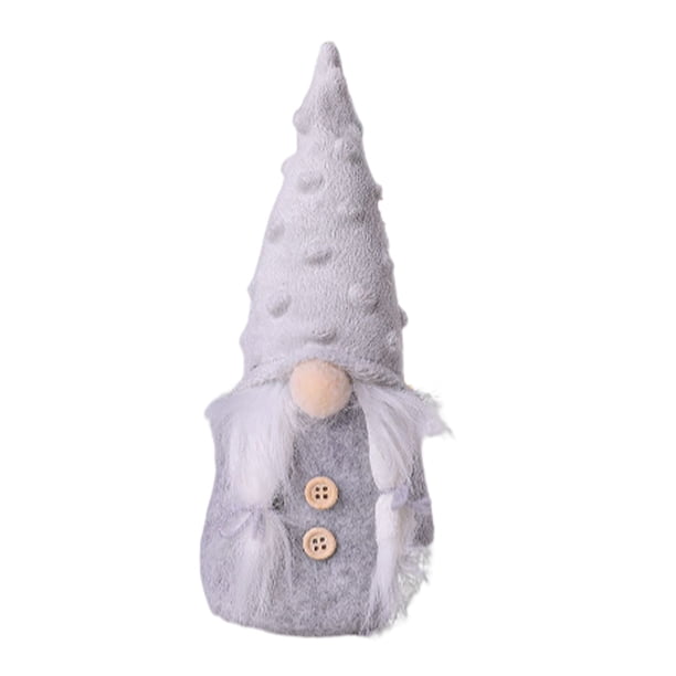 Bewildely Muñeco de gnomo de Navidad, decoración del hogar, tamaño pequeño, muñecos de peluche para Festival, adornos de Navidad de Año Nuevo, Kits de decoración para fiestas Chica Bewildely HA070749-02