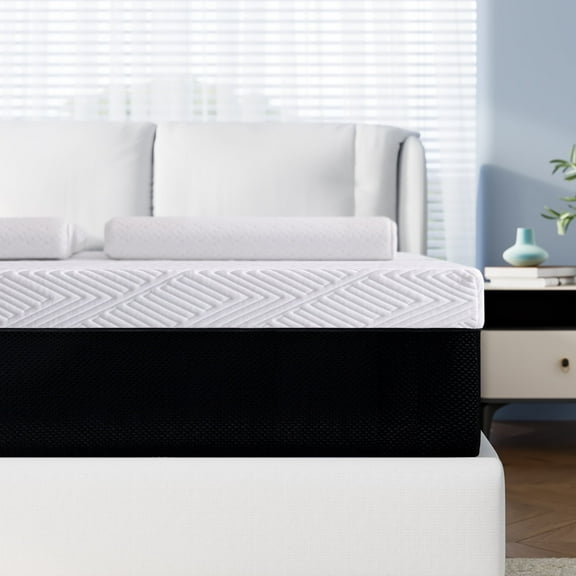 Queen Mattress, JIAVA 10" Medium Gel Memory Foam Mattress in a Box, Queen