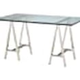 thumbnail image 3 of Sterling Architect Contemporary Table Base, 30-Inch, Polished Nickel, 3 of 3