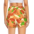 thumbnail image 2 of Lsque Peanuts1 Printed Women's Running Shorts with Liner Pockets,Elastic Quick Dry Workout Athletic Gym Yoga Shorts,Womens High Waist Shorts-Small, 2 of 9