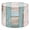 Color 4, variant on Linen Drum Lamp Shades Distressed Rustic Wooden Planks Soft Pastel Colors 13" x 13" x 10" Lampshade for Table Lamps Floor Lamps Lamp Shade Replacement Easy Assembly Required