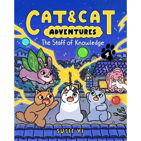 Cat & Cat Adventures Cat & Cat Adventures: The Staff of Knowledge, Book 4, (Paperback)