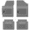 Gray, variant on PantsSaver Custom Fit Automotive Floor Mats for CADILLAC CTS V 2016, 4 pc, All Weather Protection for vehicles, Heavy Duty Weather resistant plastic,Black