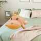 thumbnail image 3 of Precioso dinosaurio de dibujos animados de peluche, almohada de abrazo, juguete de peluche para dormitorio y sala de estar. Rosa 80cm, 3 of 7