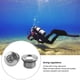 thumbnail image 3 of First Stage 7/16 inch Scuba Diving Regulator High Pressure Port Plug and 3/8 inch Low Pressure Port Plug, 3 of 5
