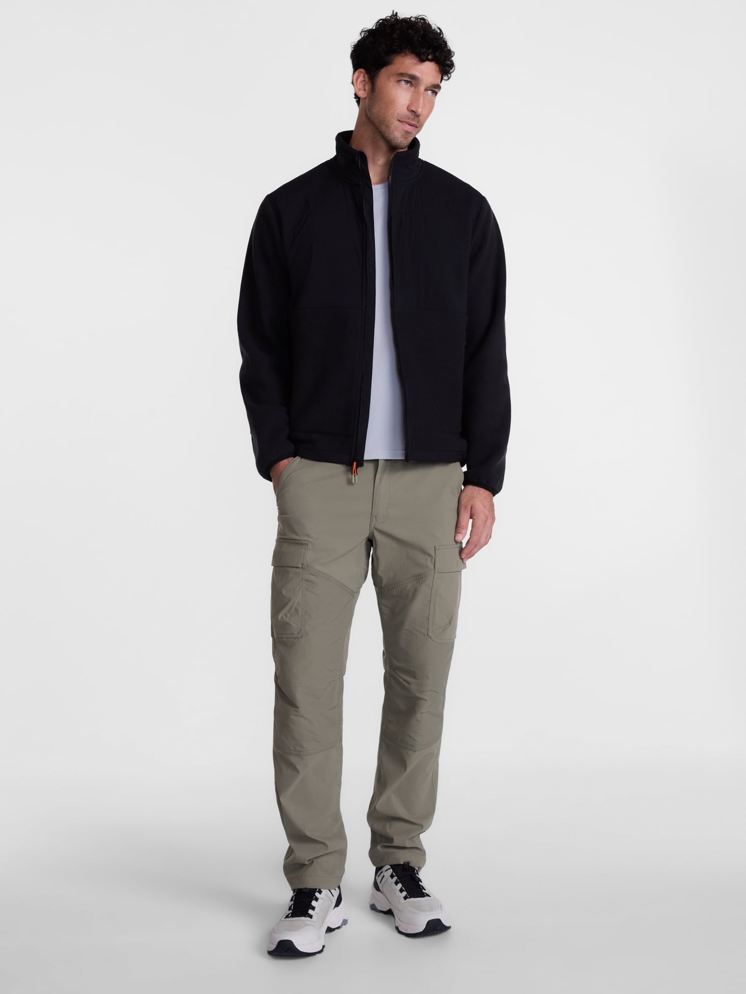 Ozark Trail Men's Mixed Media Jacket, Sizes S-3XL