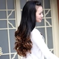 thumbnail image 3 of Lubelski Perruque Longue Ondulée Dégradée Ombrée Trois-Fortes pour Cheveux Complets, 3 of 7