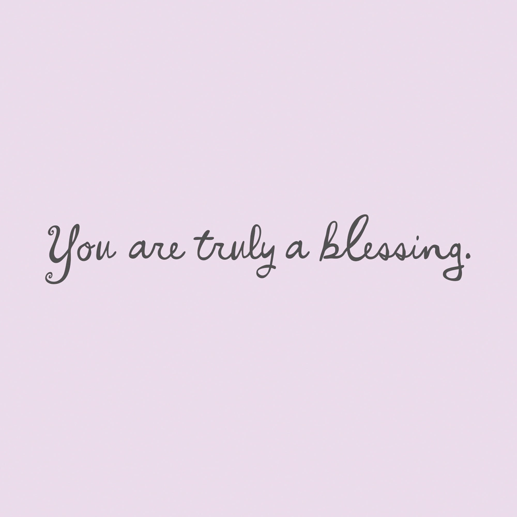Hallmark Mahogany Thank You Card (You're Truly a Blessing)