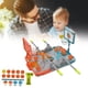 thumbnail image 5 of Mini juego de mesa de baloncesto Montessori para niños, divertido juego de mesa de baloncesto con canasta de dedos, habilidades motoras, tiro deportivo, juguetes 10 bolas con temporizador, 5 of 8