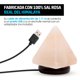 thumbnail image 2 of Lámpara de Sal Redlemon del Himalaya Rosa Natural con Conexión USB, 2 of 8