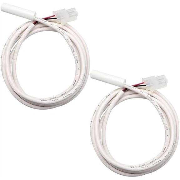 RV Refrigerator Thermostat Sensor Compatible with Dometic Refrigerators, 3851210025 Thermistor Replacement for Dometic RM, S, NDR and DM Series Models, RV Refrigerator Replacement Parts, 2 Pack