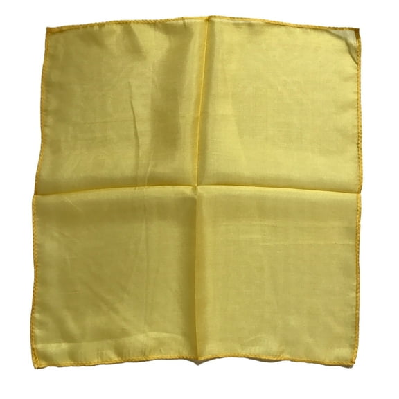 London Magic Works Magicians Silks With Tricks (yellow, 12 inch)