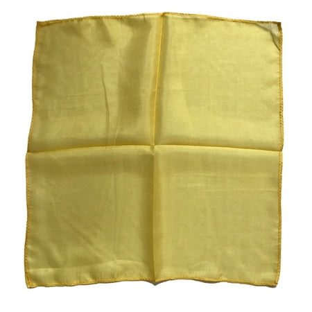 London Magic Works Magicians Silks With Tricks (yellow, 12 inch)