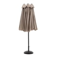 thumbnail image 5 of 14.8 Ft Outdoor Umbrella with Crank and Polyester Canopy / Effective Shading in Sunny Days, 5 of 6