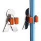 thumbnail image 1 of Soporte para escoba de pared de 3 piezas - Soporte para fregona/soporte para escoba de pared, organizador resistente y autoadhesivo de suministros de limpieza para, 1 of 5