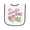 White and Navy, variant on Inktastic It's Sweet Being One Watermelon First Birthday Baby Terry Cloth Bib