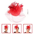 thumbnail image 3 of Tocado para cóctel, boda, fiesta de té, accesorio para el cabello para mujeres y niñas, 3 of 5