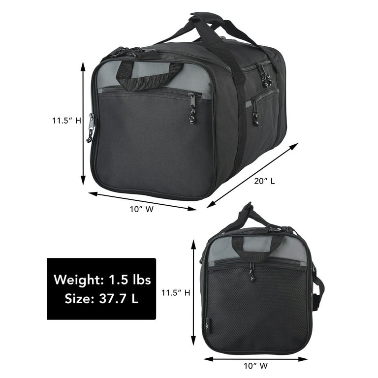  Vorspack Duffel Bag 20-24-28 Inches Foldable Gym Bag for Men  Women Duffle Bag Lightweight with Inner Pocket for Travel Sports :  Clothing